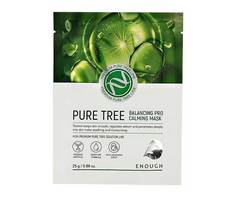 Маска тканевая Enough Pure Tree Balancing Pro Calming mask 25g