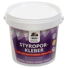 Клей Düfa, белый, стиропоровый, 1 кг, Н0000001001, STYROPOR - KLEBER