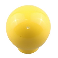 Мебельные ручки ручка-кнопка керамика BRANTE 32мм шар желтый