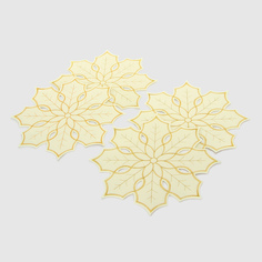 Набор салфеток под горячее Mercury x-mas д35 4шт