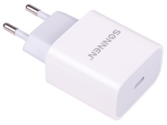 Зарядное устройство Sonnen USB Type-C White 455507
