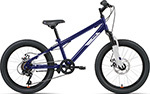 Велосипед Altair ALTAIR MTB HT 20 2.0 D 2022 рост 10.5 темно-синий/серебристый