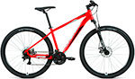 Велосипед Forward APACHE 29 2.2 S disc 2021 рост 21 красный/серебристый