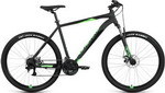 Велосипед Forward APACHE 27 5 2.2 D 2022 рост 17 черный матовый/ярко-зеленый RBK22FW27313