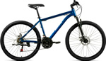 Велосипед Altair ALTAIR 26 Disc 2021 рост 17 темно-синий/серебристый