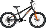 Велосипед Altair ALTAIR MTB HT 20 2.0 D 2022 рост 10.5 черный/оранжевый