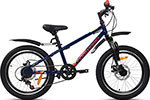 Велосипед Forward UNIT 20 3.2 D 2022 рост 10.5 темно-синий/красный