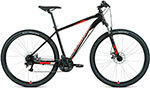 Велосипед Forward APACHE 29 2.0 D 2022 рост 21 черный/красный
