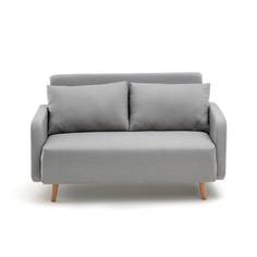 Компактный диван-кровать cosico (laredoute) серый 139x90x81 см.