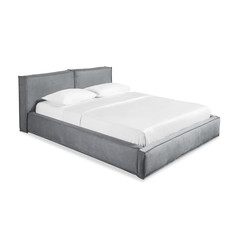 Кровать с подъемным механизмом alita 160*200 (mod interiors) серый 233x84x190 см.