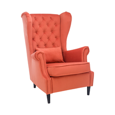 Кресло винтаж (leset) оранжевый 81x107x86 см.