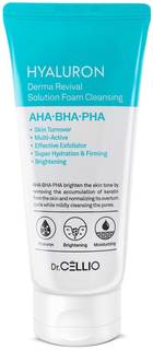 Пенка для умывания Dr.CELLIO Hyaluron Derma Revival Solution Foam Cleansing
