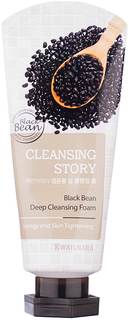 Пенка для умывания Welcos Cleansing Story Foam Cleansing (Black bean)
