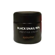 Крем для лица муцином черной улитки AYOUME 90% Black Snail Prestige Cream 70мл