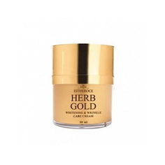 Крем для лица омолаживающий Estheroce Herb Gold Whitening & Wrinkle Care Cream 50ml Deoproce
