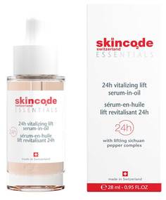 Ревитализирующая подтягивающая сыворотка в масле SkinCODE 28 мл.