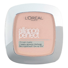 Пудра компактная для лица LOREAL ALLIANCE PERFECT Совершенное слияние тон r2 ванильно-розовый L'Oreal