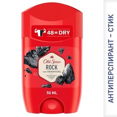 Дезодорант Old Spice, Rock with Charcoal, для мужчин, стик, 50 мл