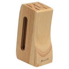 Подставки подставка для ножей REGENT INOX Block 21х11,5х7,5см универсальная гевея