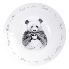 Тарелки тарелка QUINSBERRY Panda 20см десертная фарфор