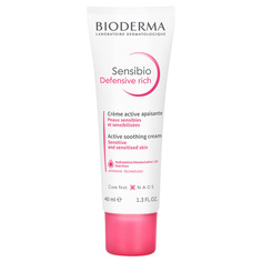 Насыщенный крем для чувствительной кожи Defensive Сенсибио Bioderma