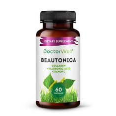 Коллаген+ гиалуроновая кислота DoctorWell Beautonica
