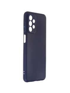Чехол DF для Samsung Galaxy A23 Silicone Blue sCase-137