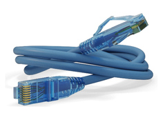 Сетевой кабель Hyperline UTP cat.6 1.5m Blue PC-LPM-UTP-RJ45-RJ45-C6-1.5M-LSZH-BL