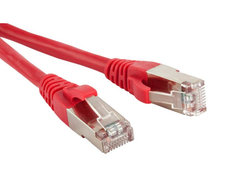 Сетевой кабель Hyperline F/UTP cat.5e 5m Red PC-LPM-STP-RJ45-RJ45-C5e-5M-LSZH-RD