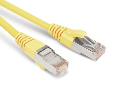 Сетевой кабель Hyperline F/UTP cat.5e 5m Yellow PC-LPM-STP-RJ45-RJ45-C5e-5M-LSZH-YL