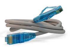 Сетевой кабель Hyperline U/UTP cat.6 10m Grey PC-LPM-UTP-RJ45-RJ45-C6-10M-LSZH-GY