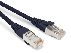 Сетевой кабель Hyperline F/UTP cat.5e 5m Black PC-LPM-STP-RJ45-RJ45-C5e-5M-LSZH-BK