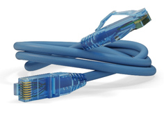 Сетевой кабель Hyperline UTP cat.6 3m Blue PC-LPM-UTP-RJ45-RJ45-C6-3M-LSZH-BL