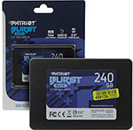 Накопитель SSD Patriot Memory 2.5" Burst Elite 240 Гб SATA III PBE240GS25SSDR Патриот