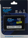 Накопитель SSD Patriot Memory 2.5" Burst Elite 120 Гб SATA III PBE120GS25SSDR Патриот