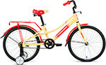 Велосипед Forward AZURE 20 2021 рост 10.5 бежевый/красный