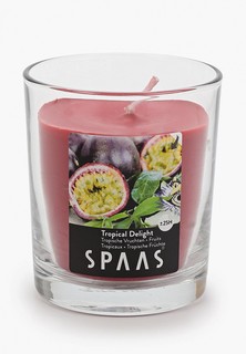 Свеча ароматическая Spaas в стакане Тропический восторг (25ч)