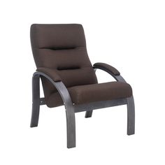 Кресло лион (leset) коричневый 68x100x80 см.