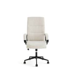 Кресло офисное sergio (laredoute) белый 73x128x77 см.