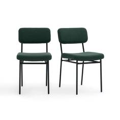 Комплект из 2-х стульев joao (laredoute) зеленый 44x81x57 см.