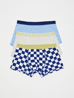 Набор из 3 трусов-боксеров для мальчиков (принт, 146-152) Sela