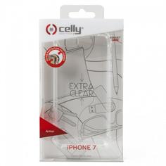 Чехол-накладка Celly Armor для Apple iPhone 7/8 прозрачный (ARMOR800WH)