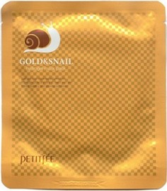 Гидрогелевая маска для лица Petitfee Gold & Snail Hydrogel Mask Pack, 32гр