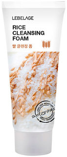 Пенка для умывания с экстрактом риса Lebelage Rice Cleansing Foam, 100мл