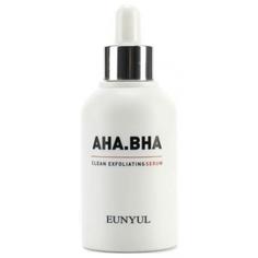 Обновляющая сыворотка с AHA и BHA кислотами Eunyul AHA BHA Clean Exfoliating Serum, 50мл