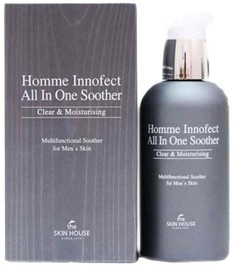 Флюид для мужской кожи The Skin House Homme Innofect All In One Soother, 130мл