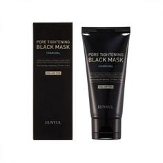 Маска-пленка сужающая поры с углем Eunyul Pore Tightening Black Mask, 50мл