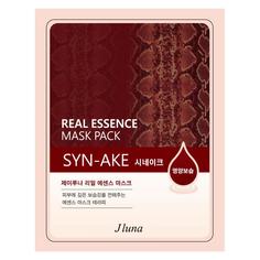 Тканевая маска со змеиным ядом JLuna Real Essence Mask Pack Syn-Ake, 25мл Juno