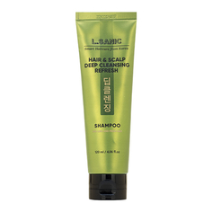 Освежающий шампунь для глубокого очищения волос и кожи головы, 120мл, L.Sanic L.Sanic Hair & Scalp Deep Cleansing Refresh Shampoo, 120ml