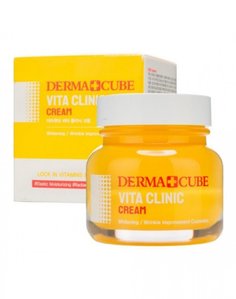 Крем для молодости и сияния кожи Derma Cube Vita Clinic Cream Farm Stay